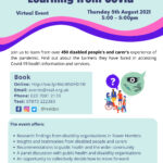 Disabled Voices: Learning from Covid
