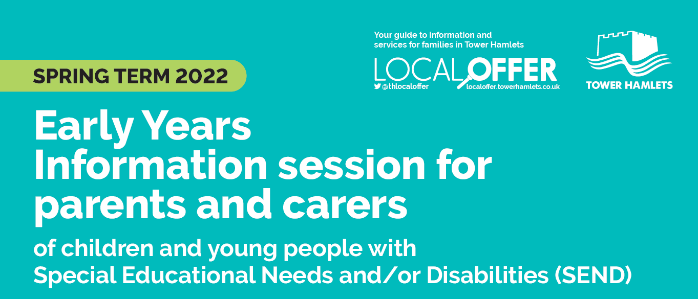 Early Years Information Session for Parents and Carers