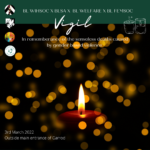 Vigil Commemorating One Year Since Sarah Everard's Death and Violence Against Women