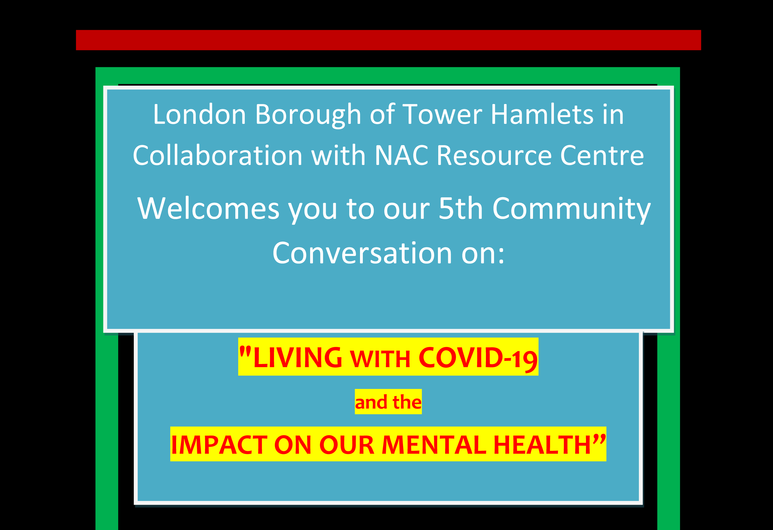 Living with Covid-19 - Impact on our Mental Health