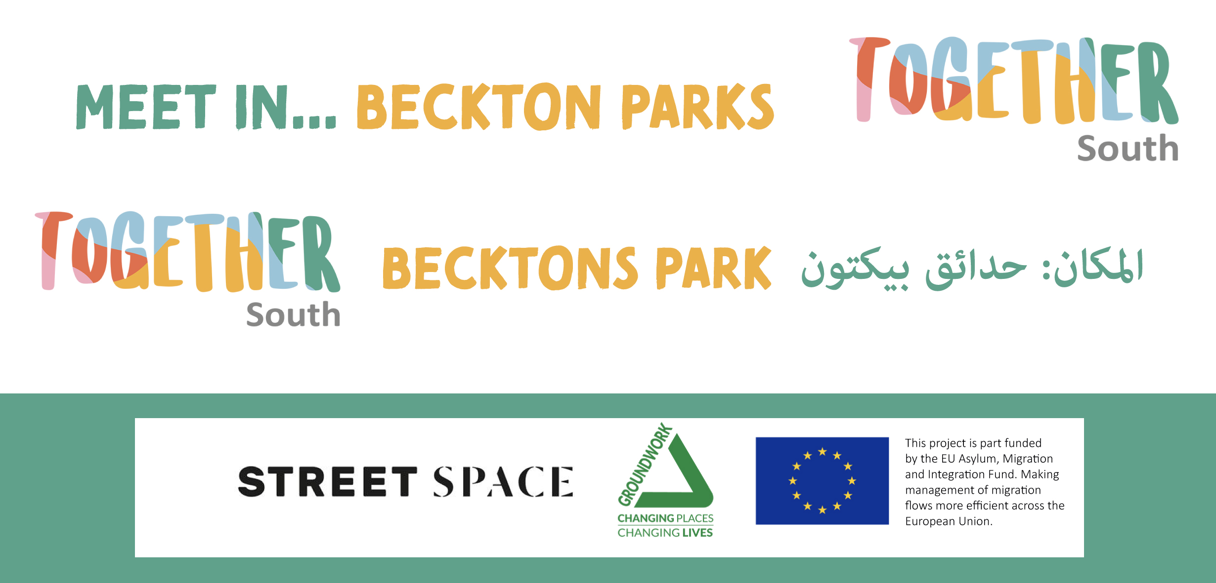 MEET IN... Beckton Parks