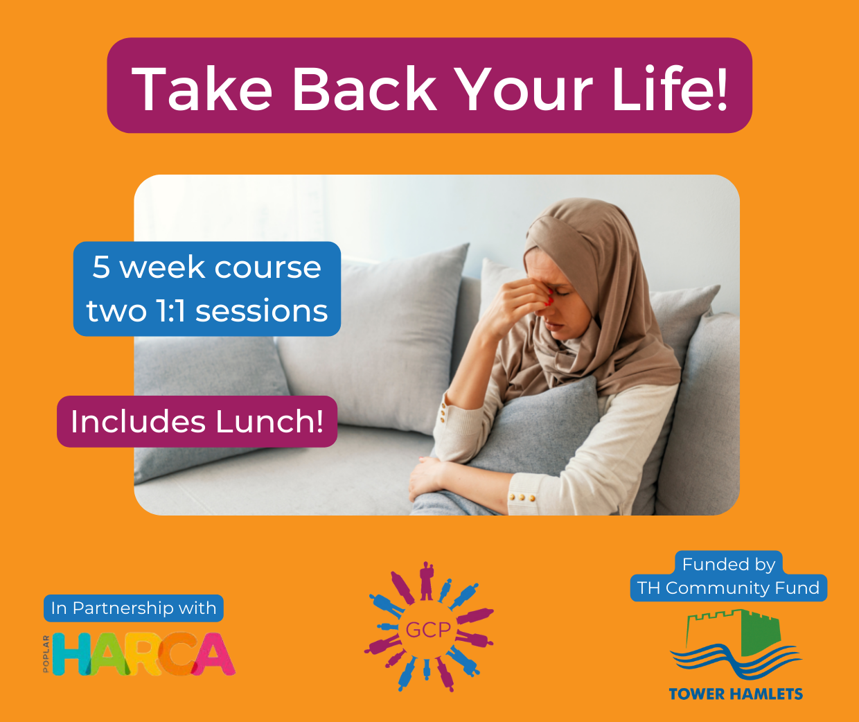 Take Back Your Life - Mindfulness for Pain / Chronic Illness - 5 Week Course