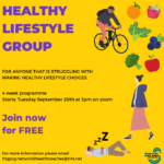 Healthy Eating/ Healthy Lifestyle Online Group