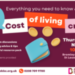 Come along to The Big Talk - Free help, resources, tips and advice about the cost of living crisis.