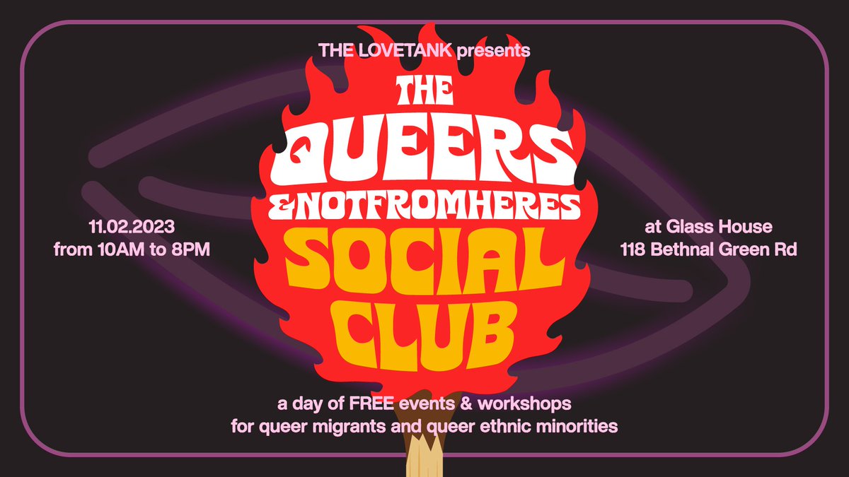 MAUREEN’s QUEERs & NOTFROMHERE’s Social Club