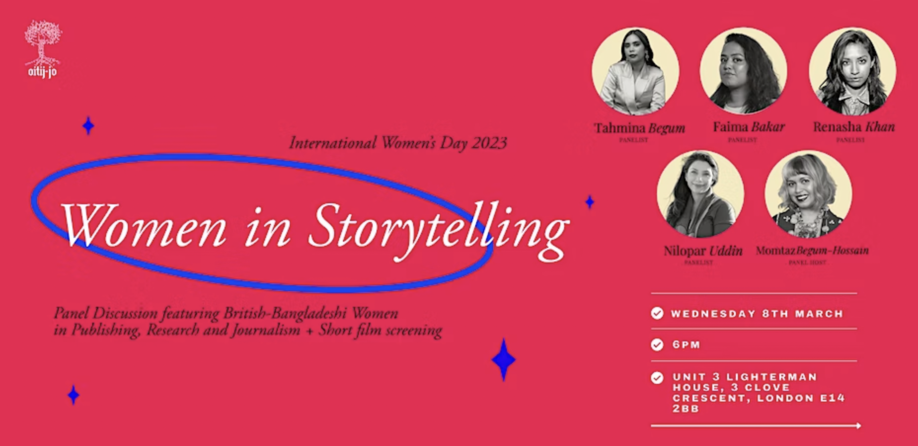 Bangladeshi Women in Storytelling - International Women's Day