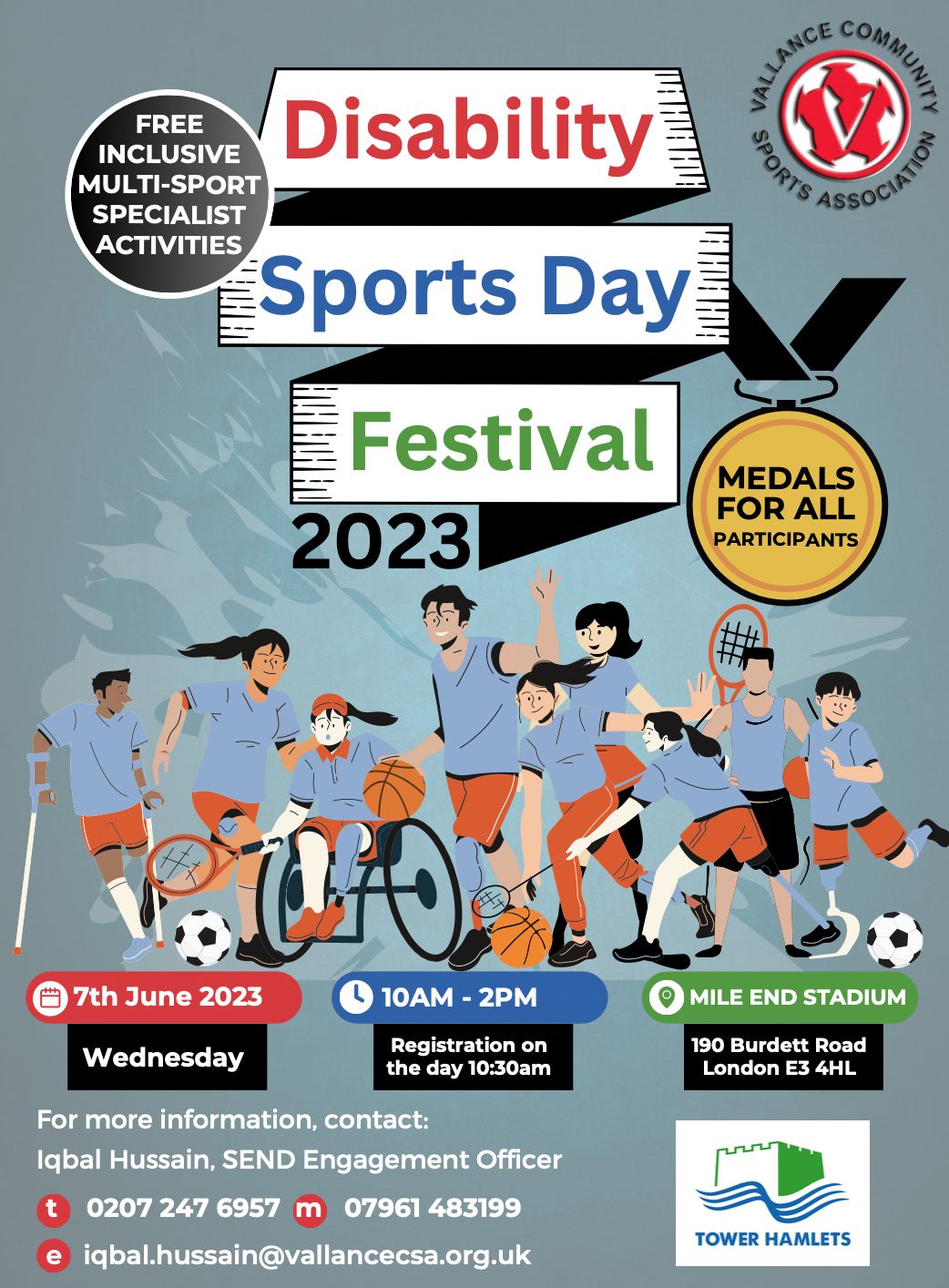 Annual Disability Sports Day Festival – Tower Hamlets CVS