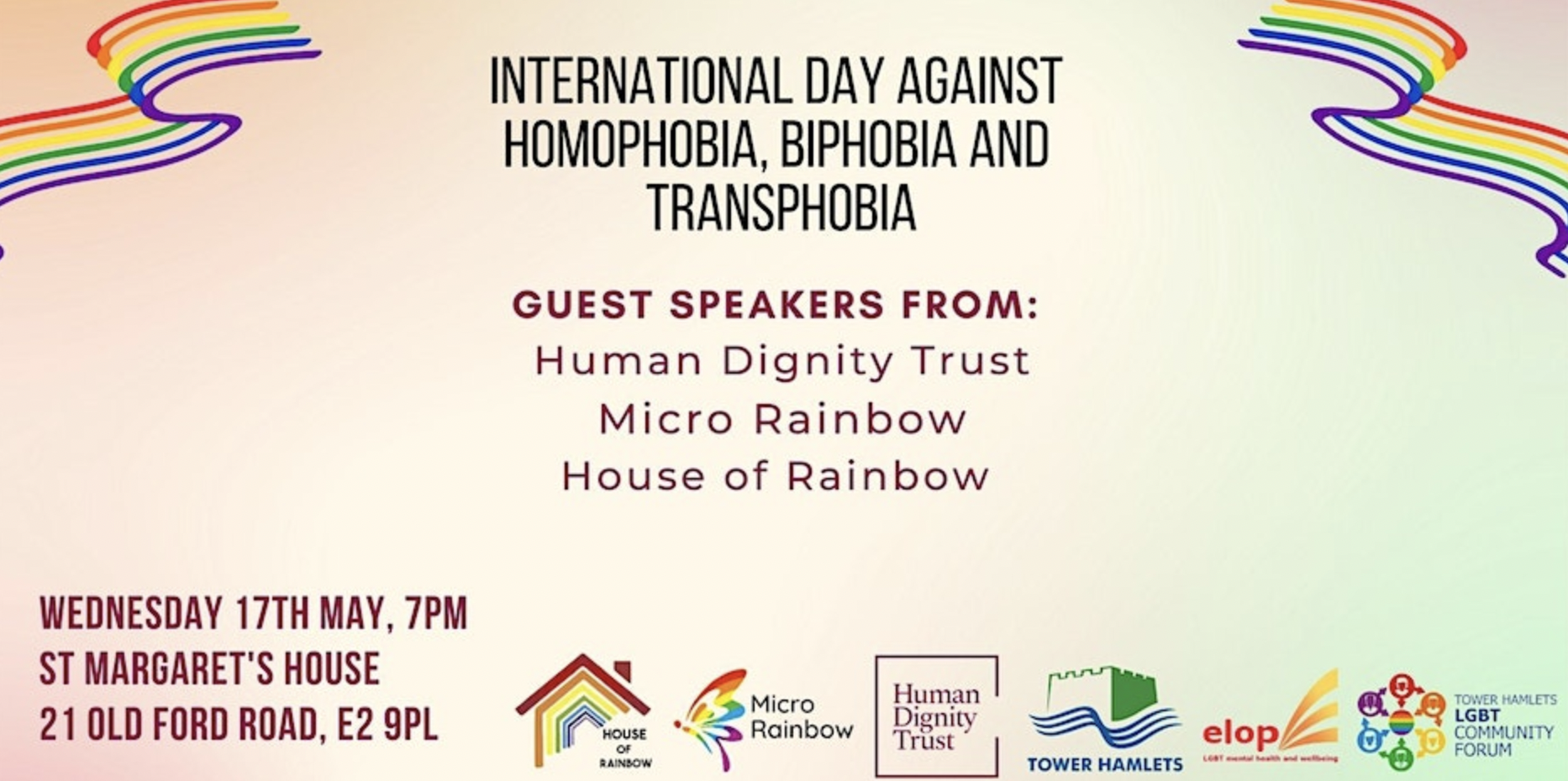 International Day Against Homophobia, Biphobia and Transphobia: Event