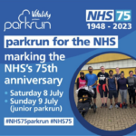 NHS75 parkrun event – walk, jog, run or volunteer!