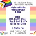 Tower Hamlets LGBT Community Forum: Meeting