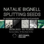 Spiltting Seeds - An exploration of Art making and Paralysis by Natalie Bignell