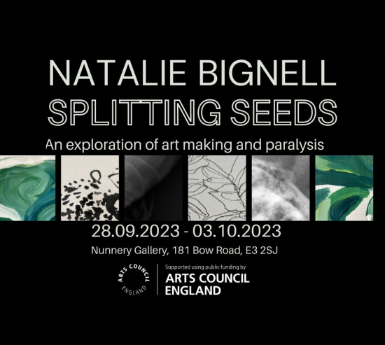 Spiltting Seeds - An exploration of Art making and Paralysis by Natalie Bignell