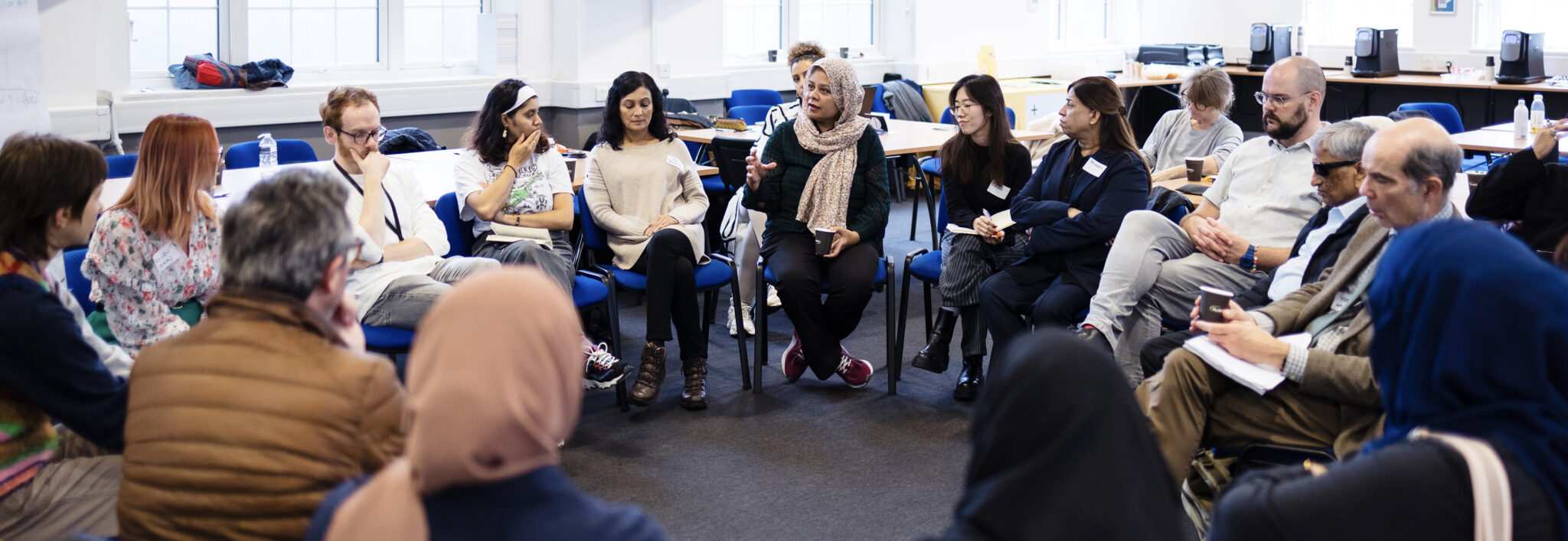 Photograph of participants and partners at the Cornerstone Learning event in October 2024.