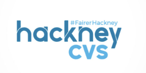 Hackney CVS logo.