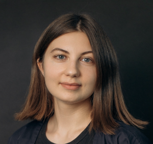 Photograph of Iryna Lavrenyuk, THCVS Trustee.