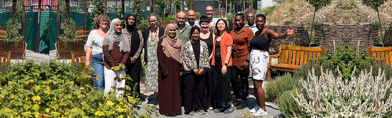 Photograph of some of the staff and trustees from THCVS at our away day- July 2026.