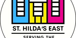 St. Hilda's East logo.